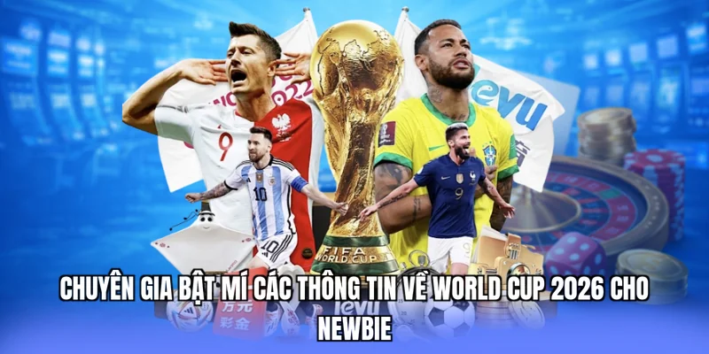 Chuyên gia bật mí các thông tin về World Cup 2026 cho newbie